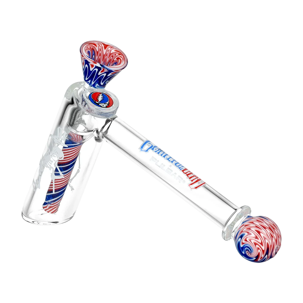 Grateful Dead x Pulsar Wig Wag Hammer Bubbler | 6.25" | 14mm F - New