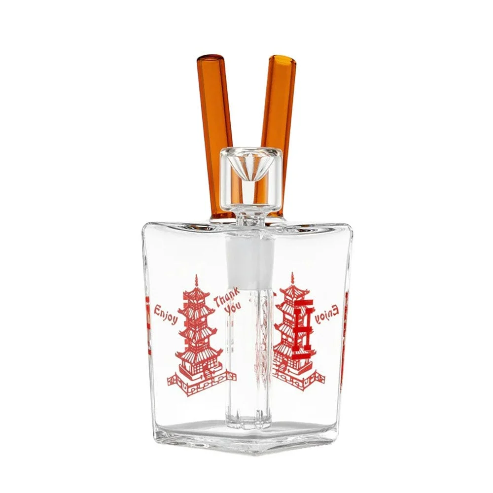 Hemper Chinese Takeout Water Pipe | Large | 6" | 14mm F - New