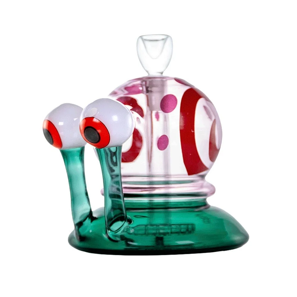 Hemper Snail XL Glass Water Pipe | 6" | 14mm F - New