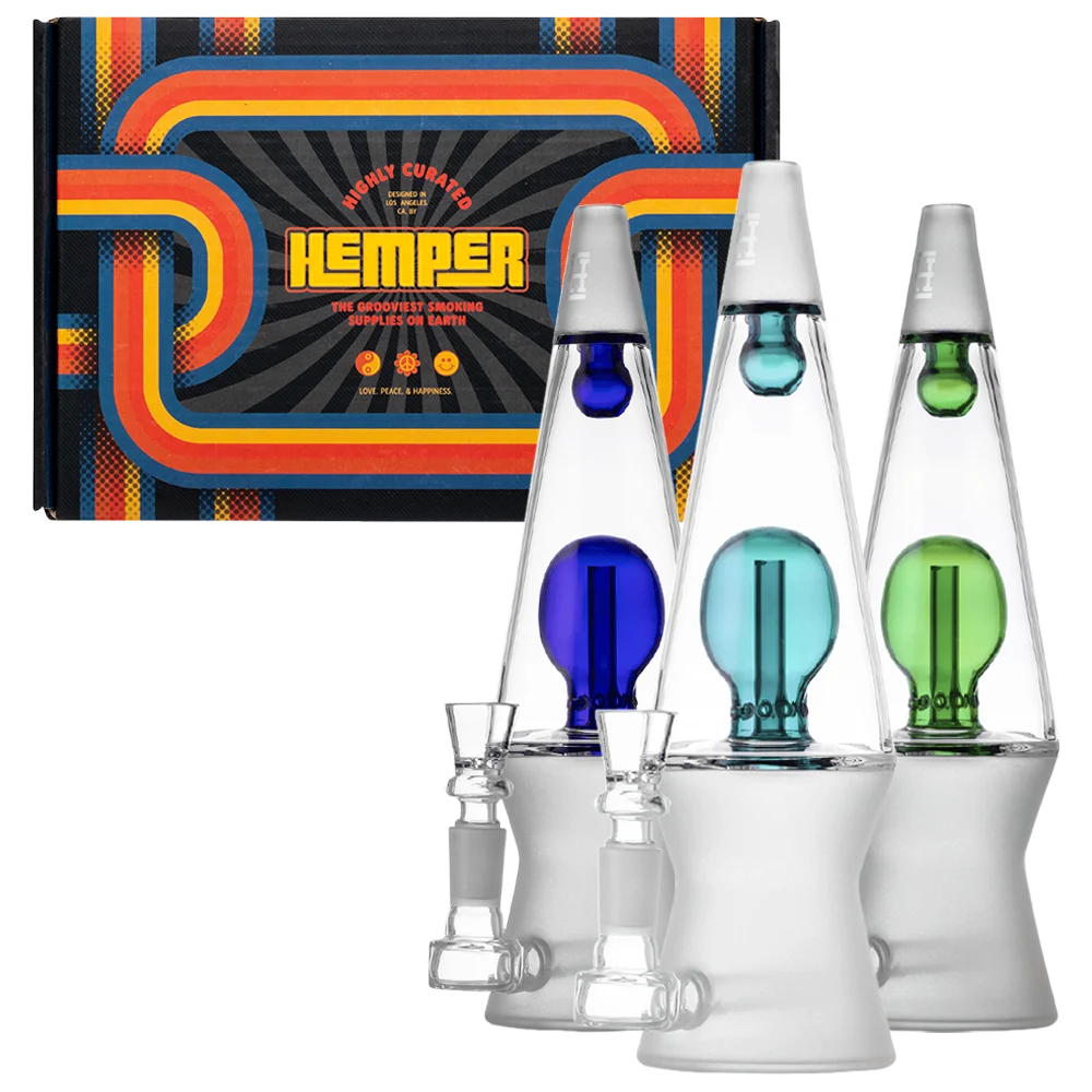 Hemper That 70's Water Pipe | Large | 7" | Colors Vary - New