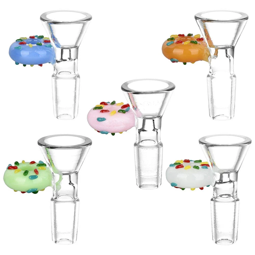 Donut Handle Herb Slide | Assorted Colors | 5ct Bundle - New