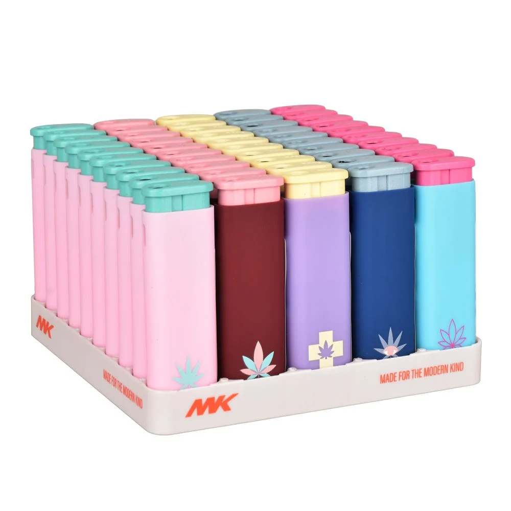 MK Lighter Cultivate Series Jet Pocket Lighter | Hybrid | Assorted Designs | 50ct Display - New