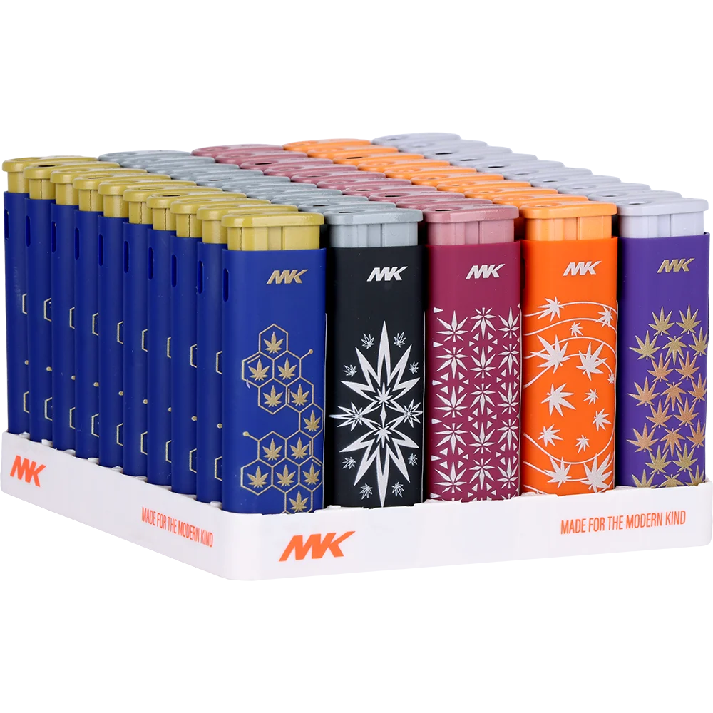 MK Lighter Cultivate Series Jet Pocket Lighter | Mary | Assorted Designs | 50ct Display - New