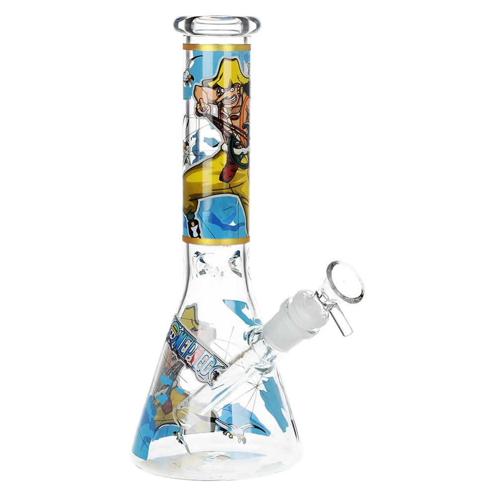 One Treasure Beaker Glass Water Pipe | Sniper | 10" | 14mm F - New