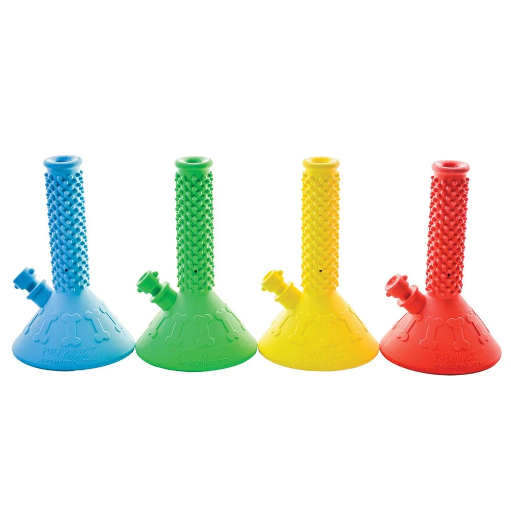 Puff Palz The Beaker Buddy Dog Toy | 8" | Colors Vary - New