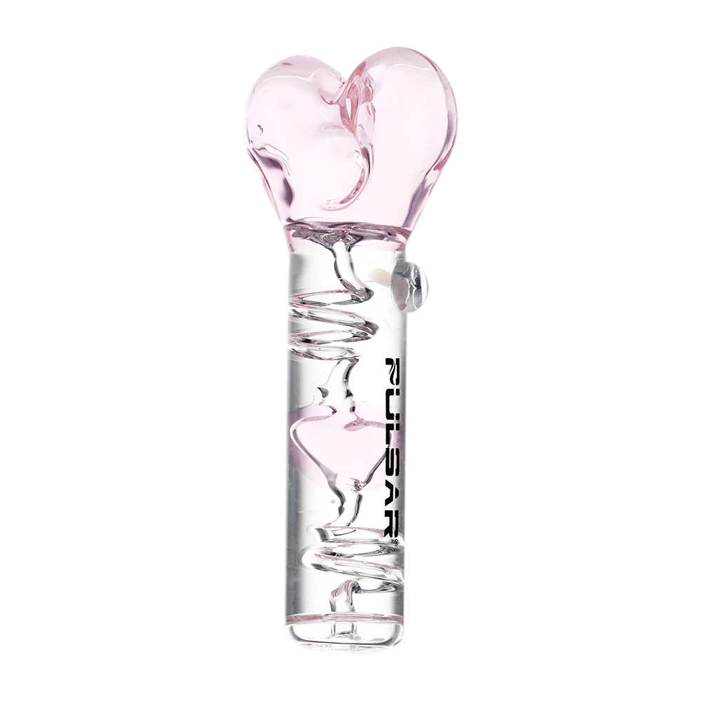 Pulsar Cool Down My Heart Glycerin Glass Hand Pipe | 5.5" - New