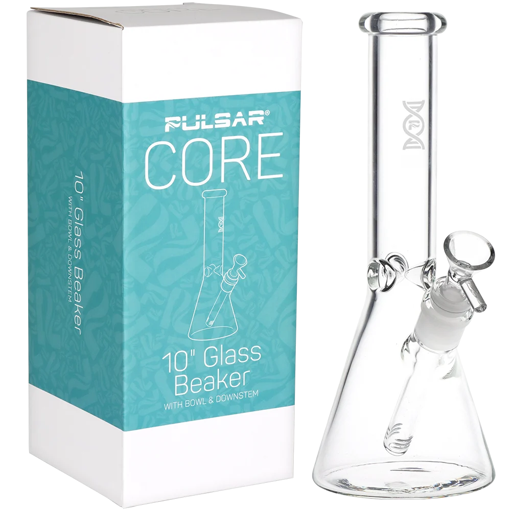 Pulsar CORE Beaker Glass Water Pipe | 10" | 14mm F - New