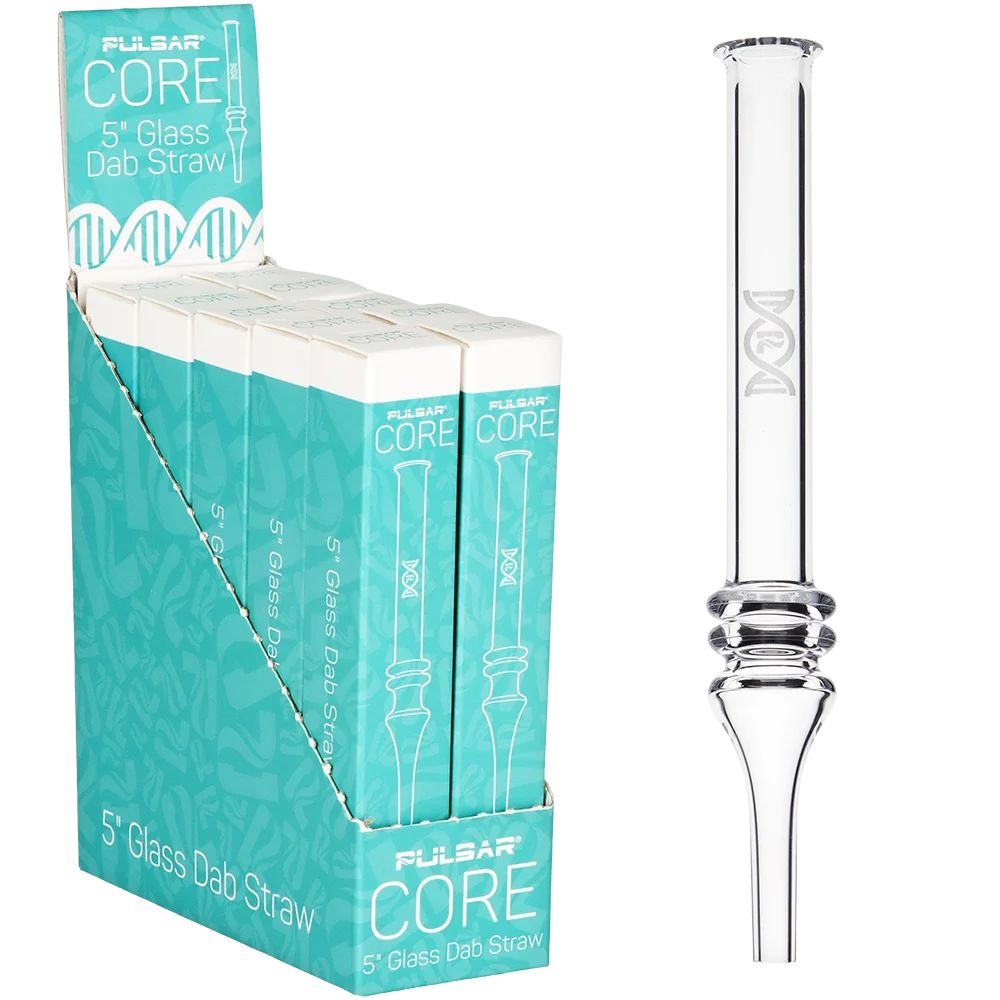 Pulsar CORE Quartz Dab Straw | 5" | 10ct Display - New