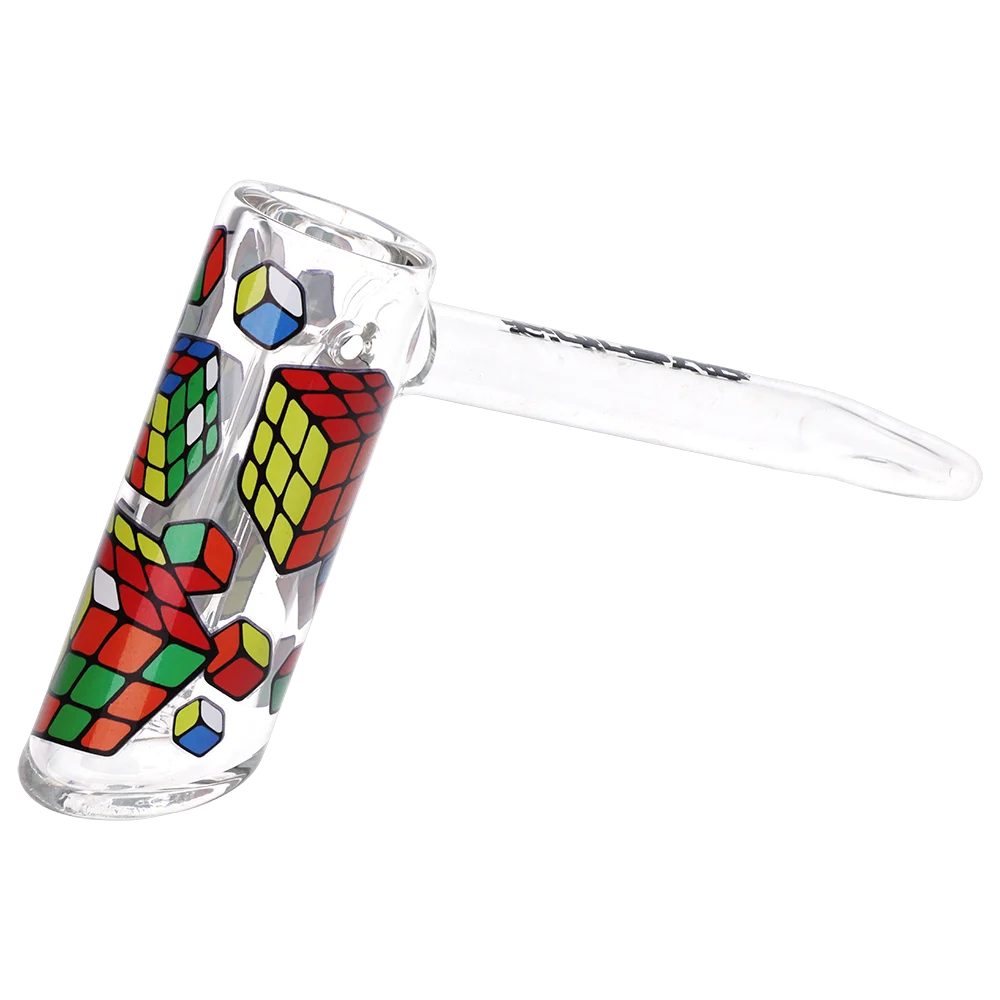 Pulsar Design Series Hammer Glass Bubbler | Cubez | 8" - New