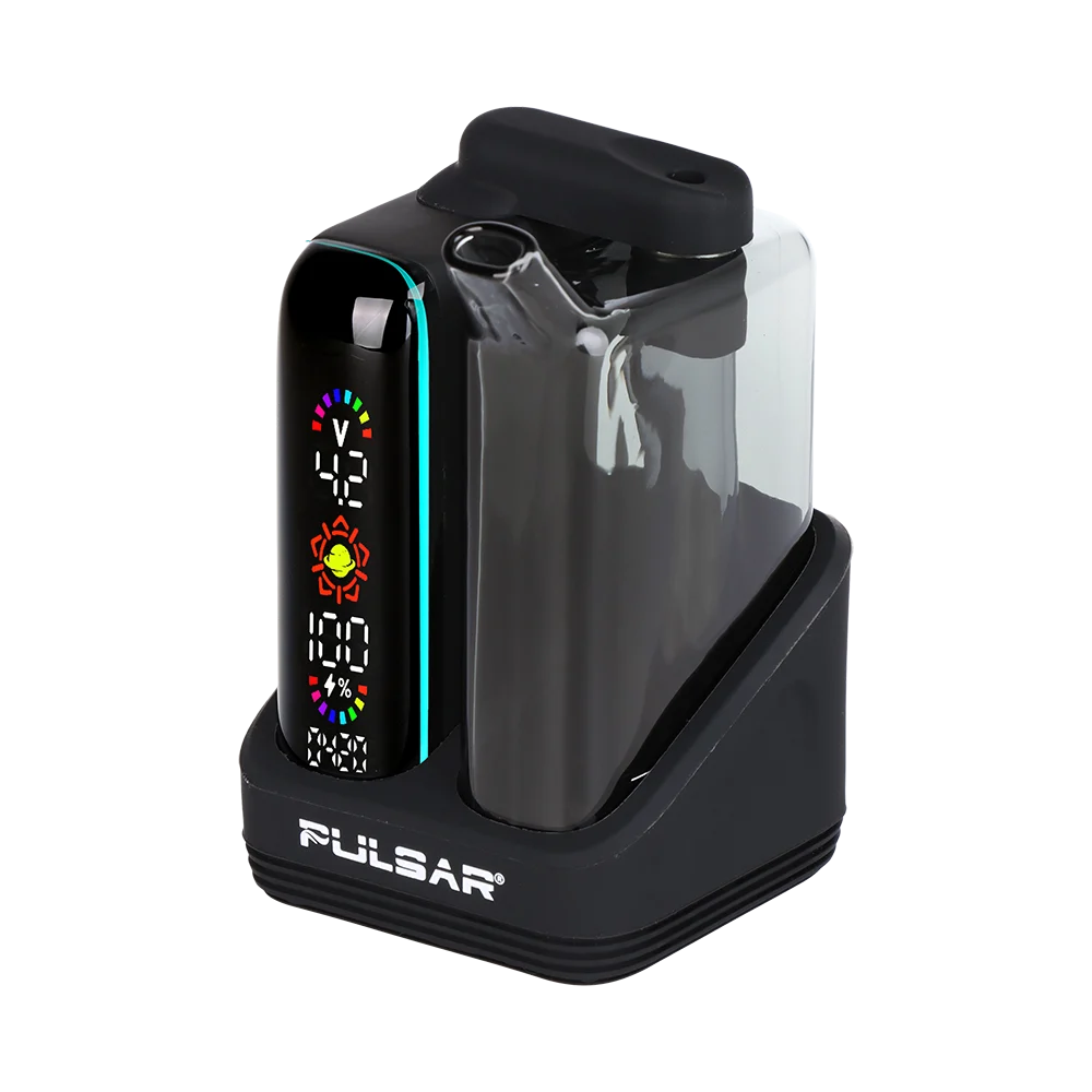 Pulsar 510 DL 5.0 Bubbler Dab Kit with Wax Atomizer | Black | 1000mAh - New