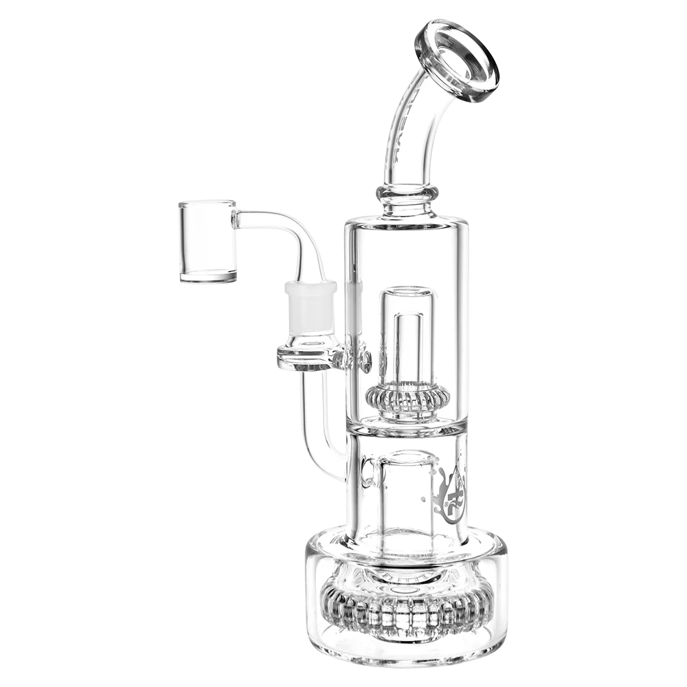 Pulsar Double Tier Glass Dab Rig | 10" | 14mm F - New