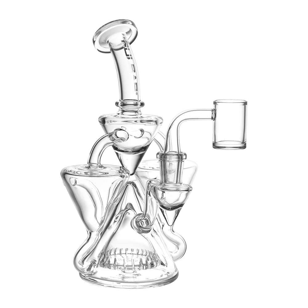 Pulsar Dual Recycler Glass Dab Rig | 7.75" | 14mm F - New