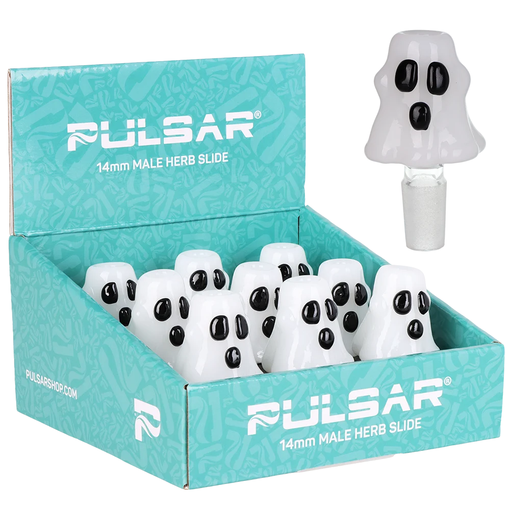 Pulsar Ghosty Herb Slide | 14mm M | 9ct Display - New