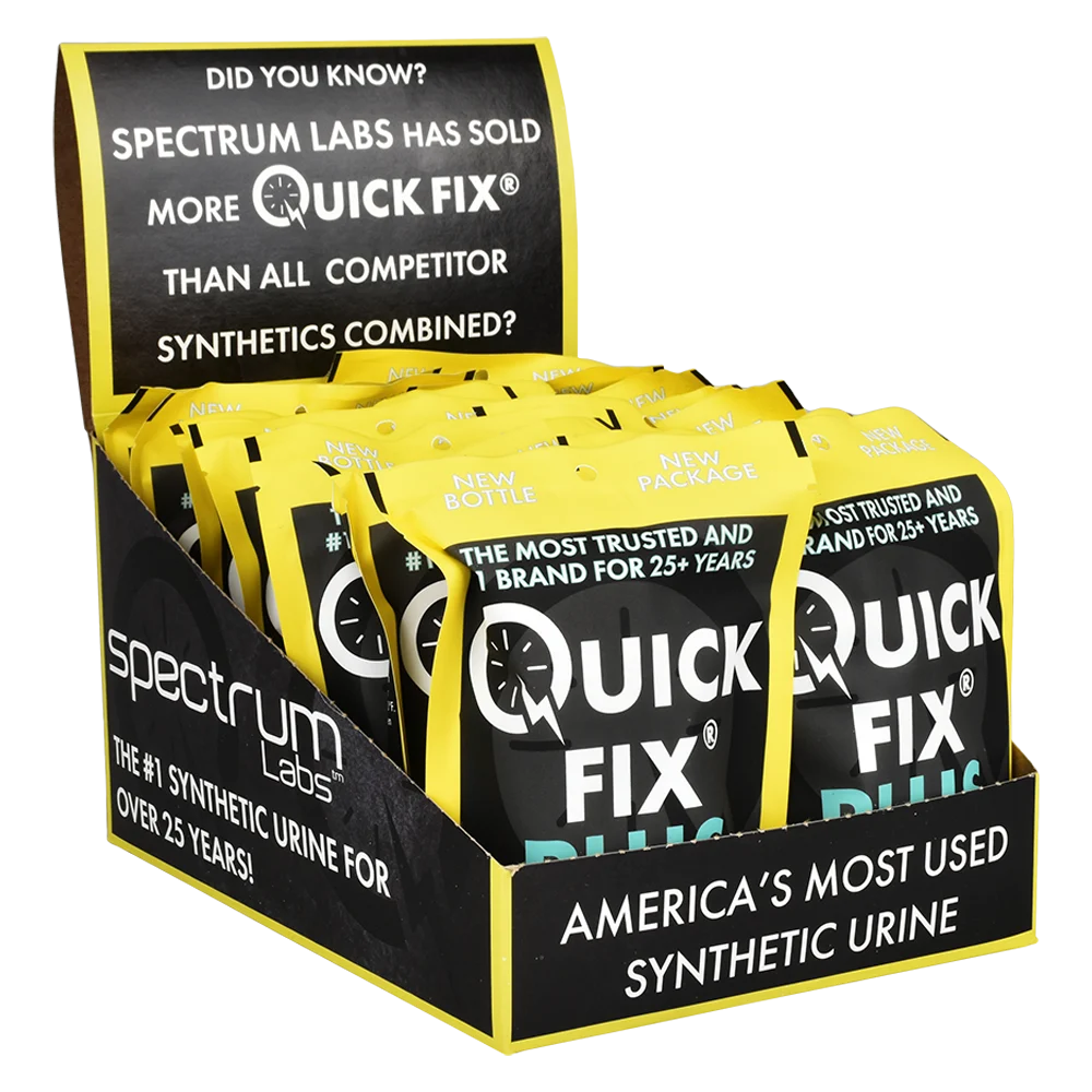 Quick Fix Synthetic Plus Fetish Urine | 3oz | 14pk Display - New