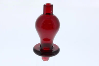 Monkey Boy Art - Large Red Airflow Bubble Carb Cap (American Glass)