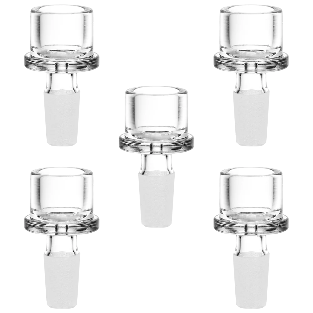 Round Glass Herb Slide | 14mm M | 10ct Bundle - New