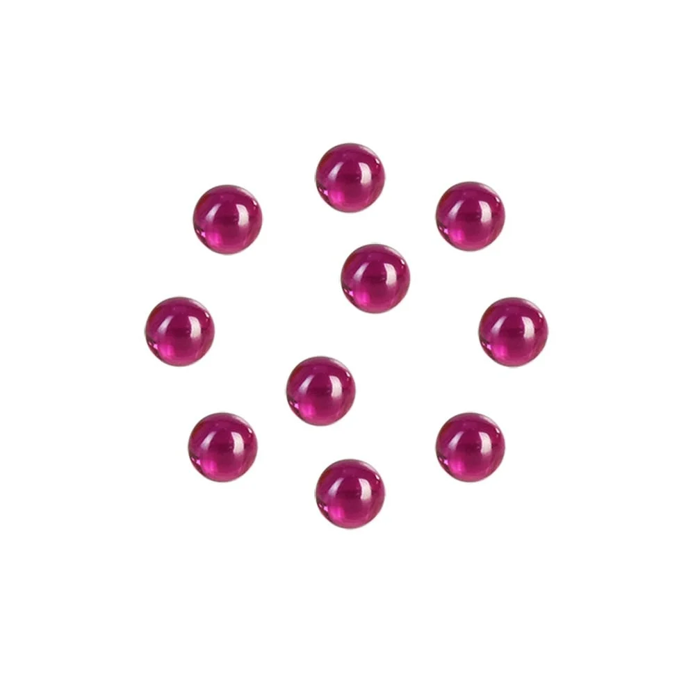 Ruby Terp Pearls | 6mm | 10pc Bag - New