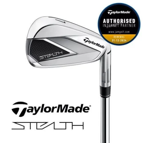 TaylorMade Stealth Irons Steel Shafts - Right Handed