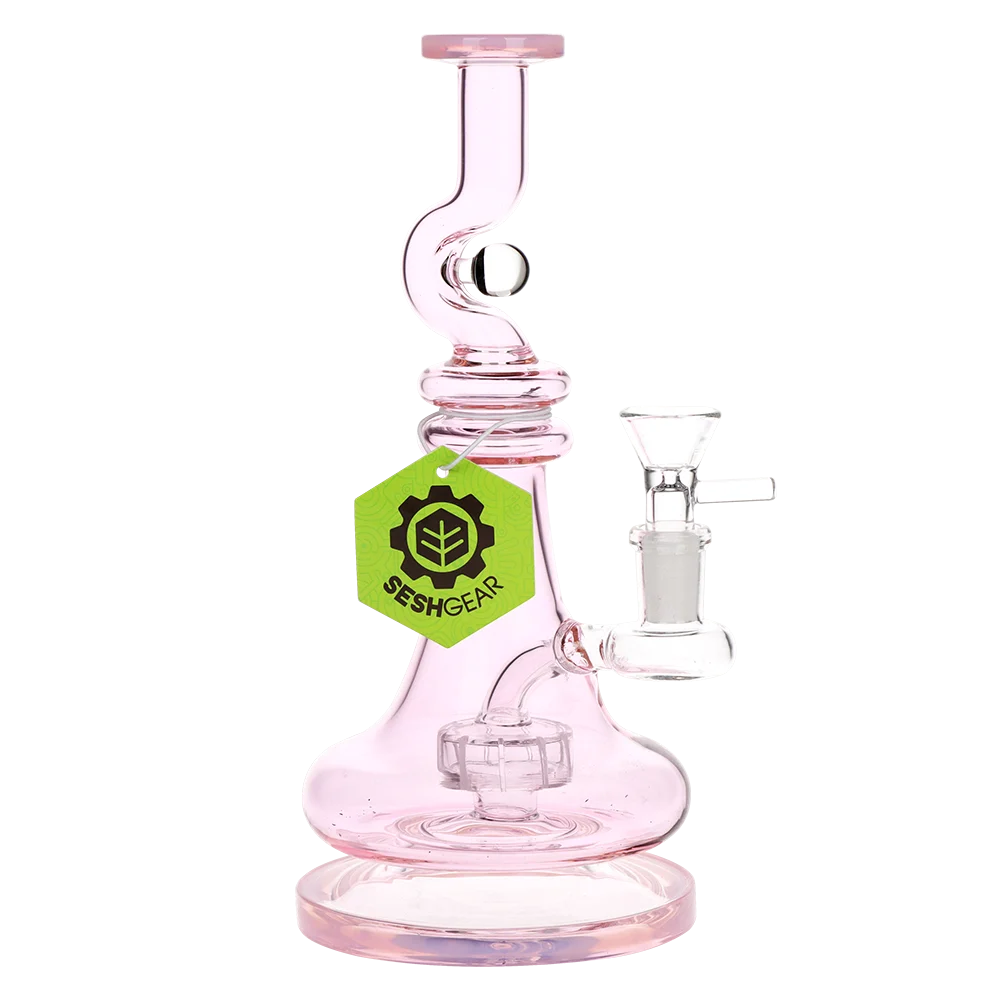 SeshGear Enchanted Tower Glass Water Pipe | 8.75" | 14mm F - New