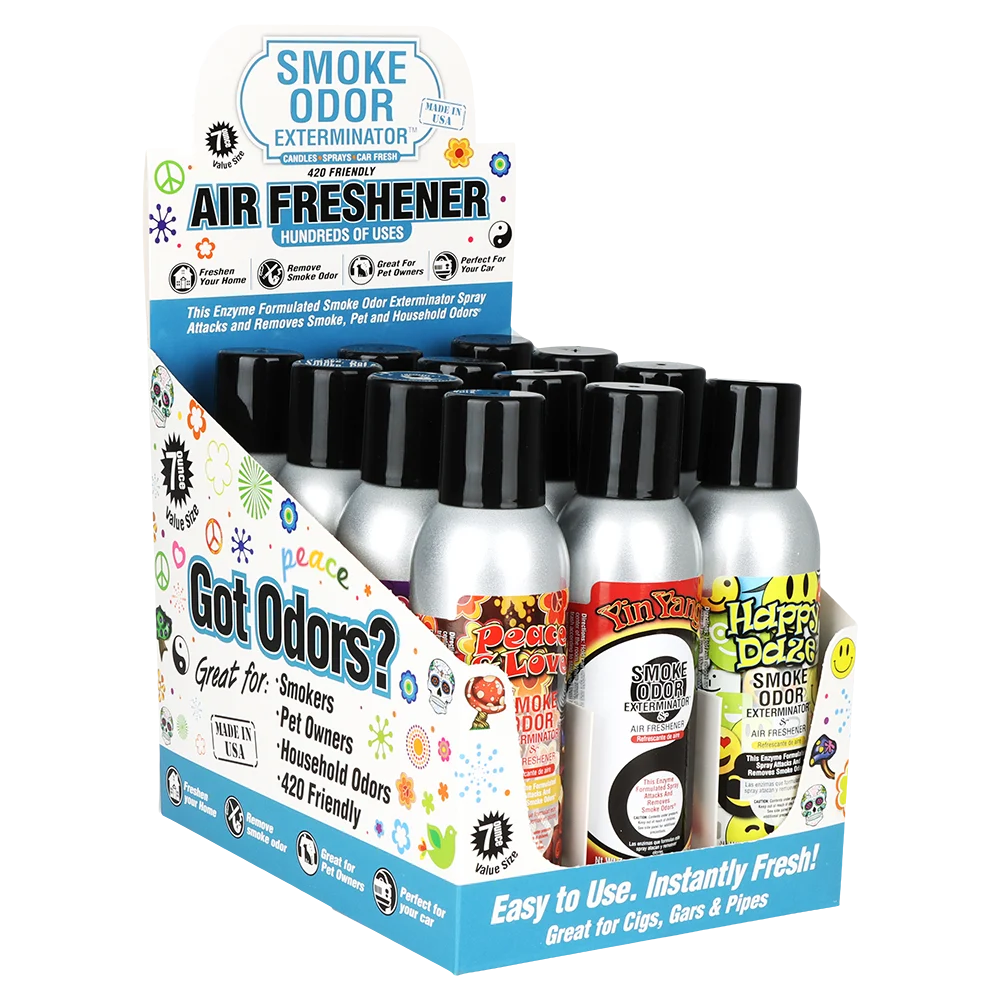 Smoke Odor Exterminator Spray | Pop Culture Assortment | 7oz | 12ct Display - New