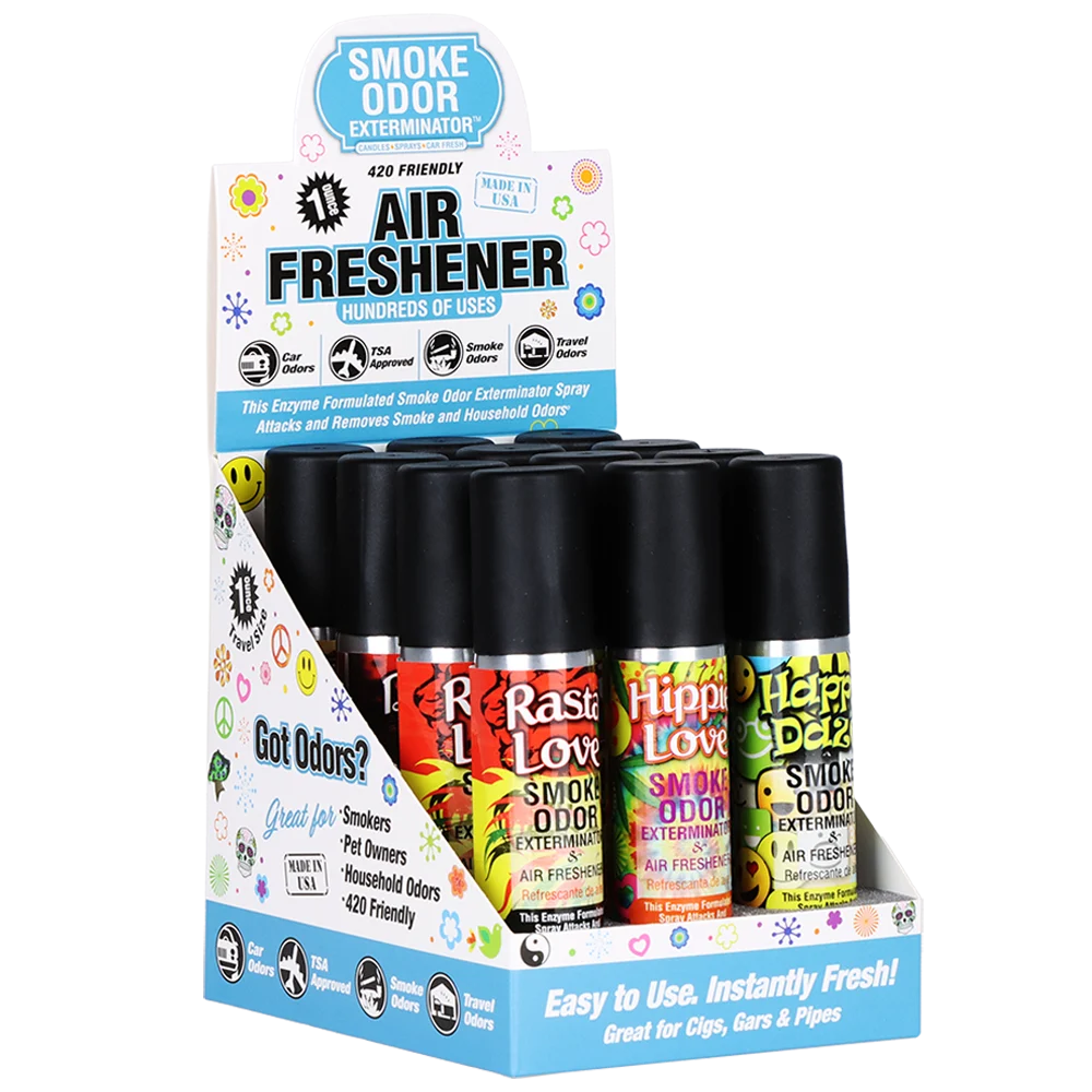 Smoke Odor Exterminator Spray | 1oz | Pop Culture Mix | 12ct Display - New