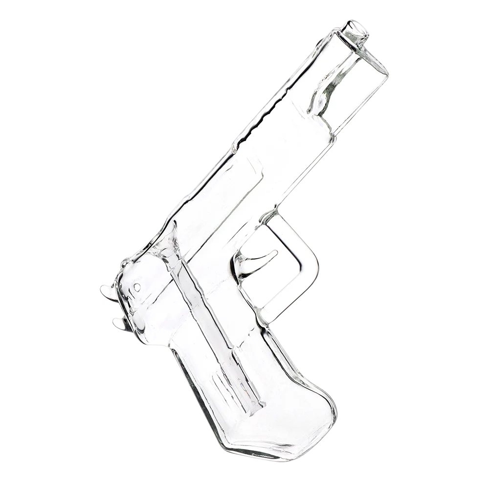 Smoking Gun Glass Bubbler | 8" - New