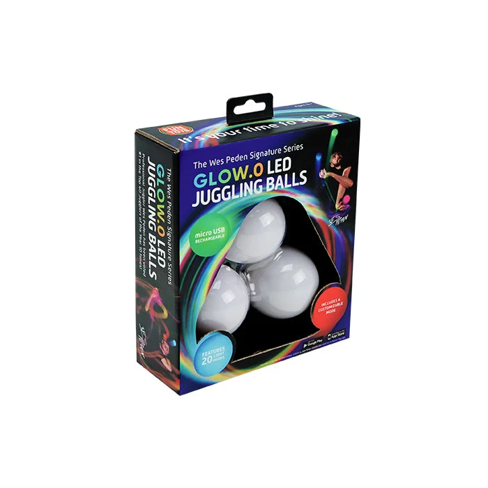 Glow.0 Juggling Balls Set - SPINBALLS, LLC