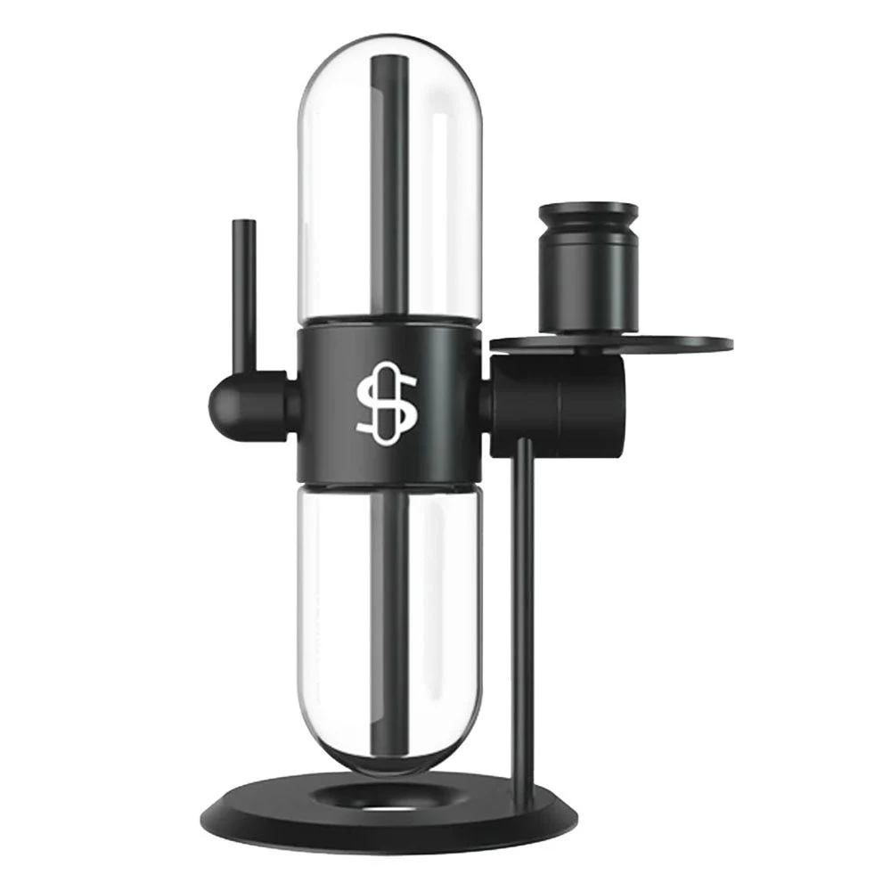Stündenglass Gravity Infuser Water Pipe | 15" | Black - New