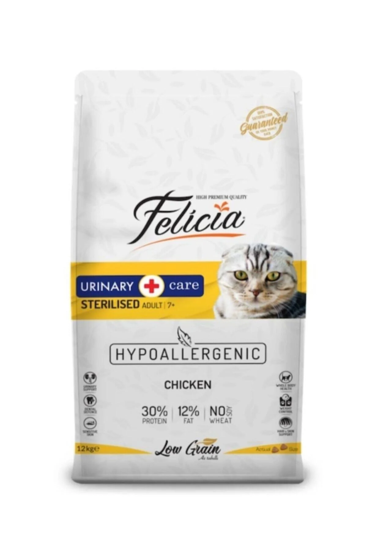 Felicia Chicken Sterilized Adult Cat Food 12 Kg