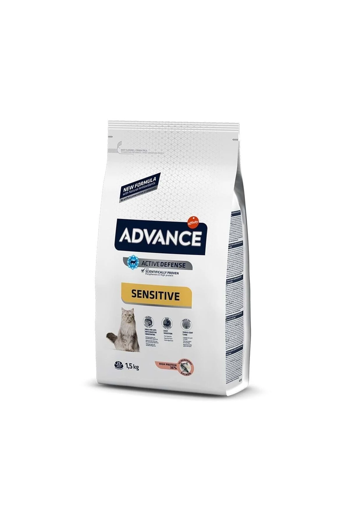 Advance Adult Dry Cat Food Salmon 1.5 Kg