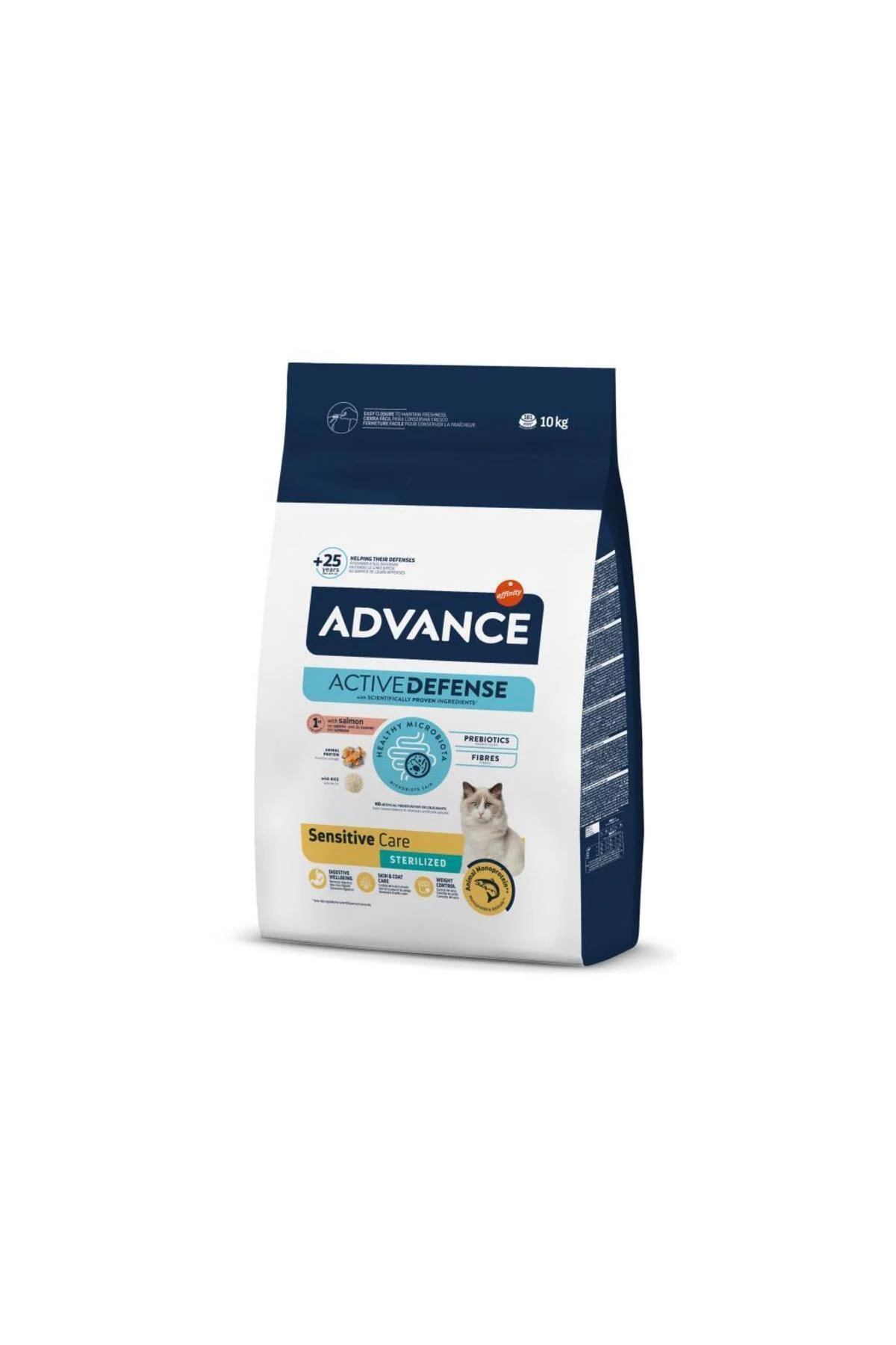 Advance Sensitive Salmon Sterilized Cat Food 10 Kg