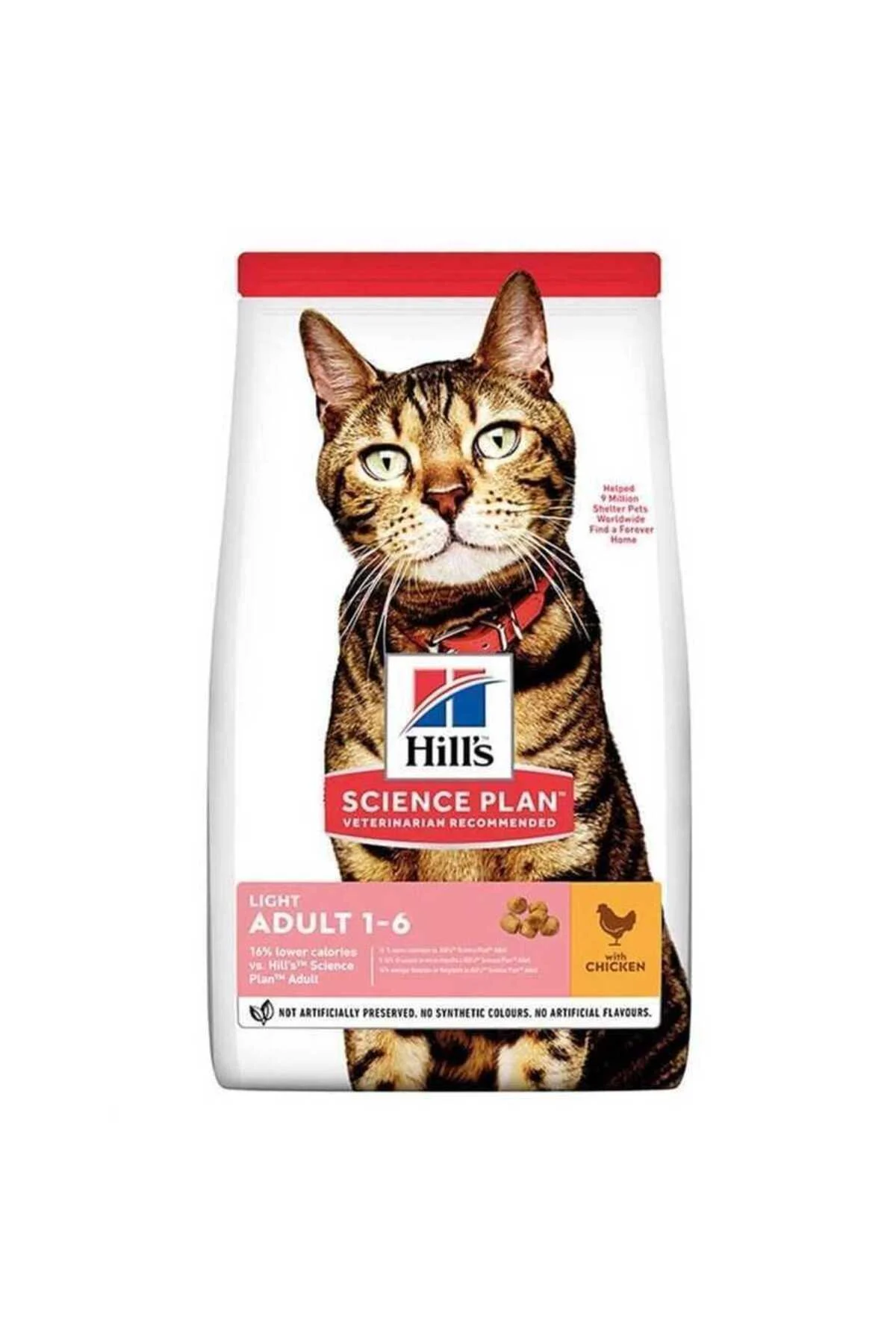 Hill's Feline Light Adult Dry Cat Food 1.5 Kg