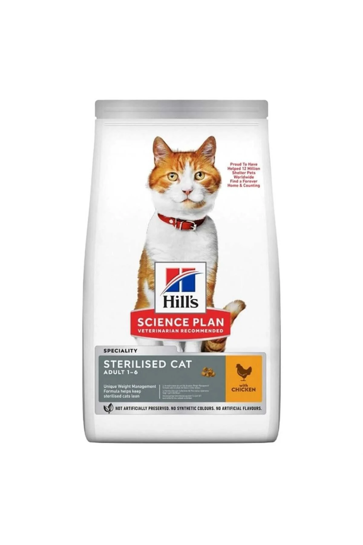 Hill's Science Plan Sterilized Chicken Cat Food 3 Kg