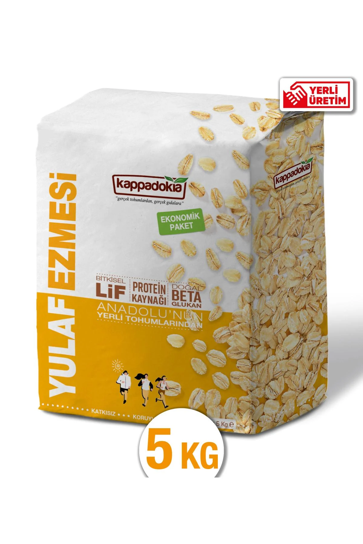 CAPPADOCIA Pure Pasteurized Oatmeal 5 Kg