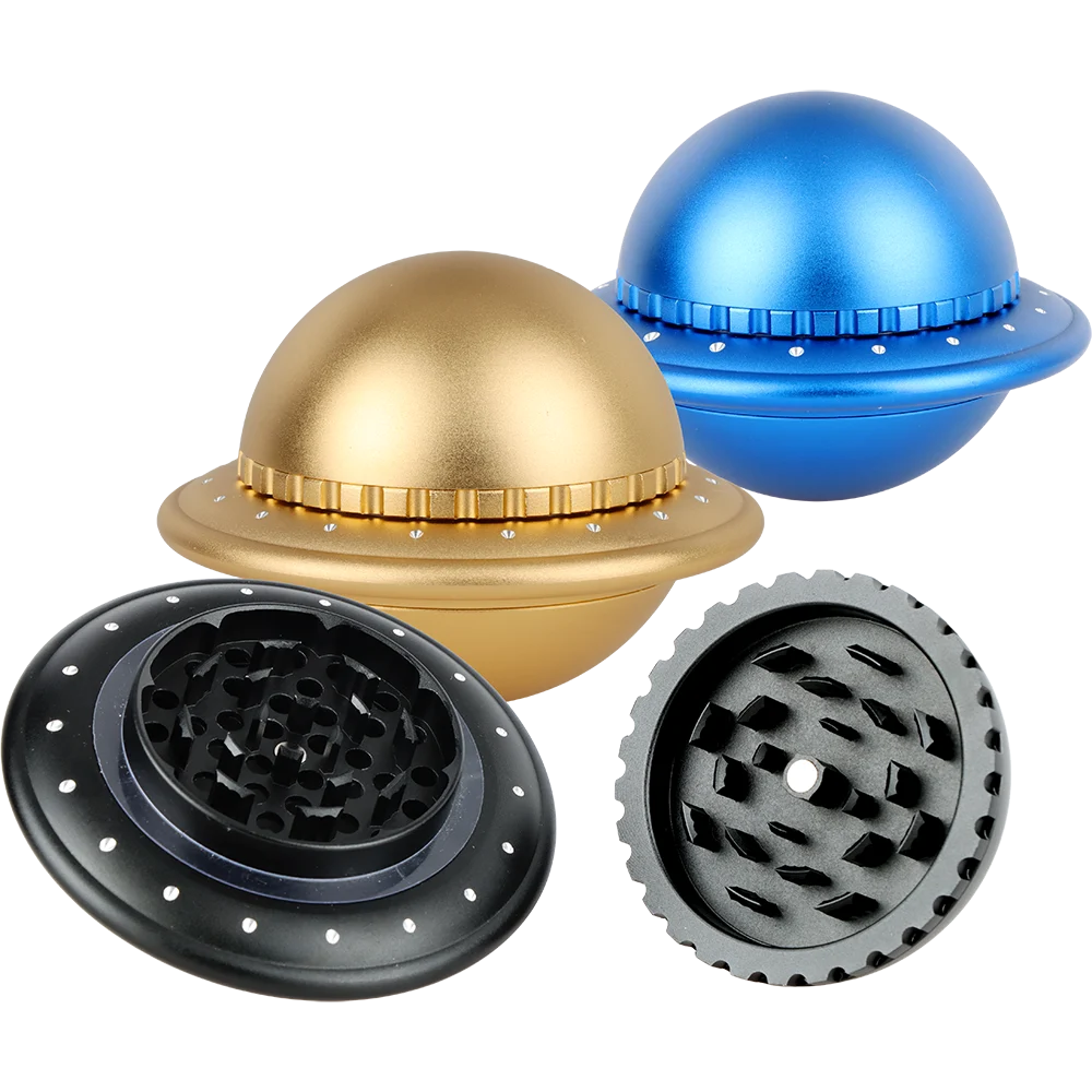 UFO Aluminum Grinder | 3pc | 1.8" | Colors Vary - New