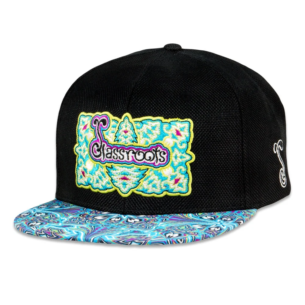 Grassroots California Glassroots 2023 Black Snapback Hat