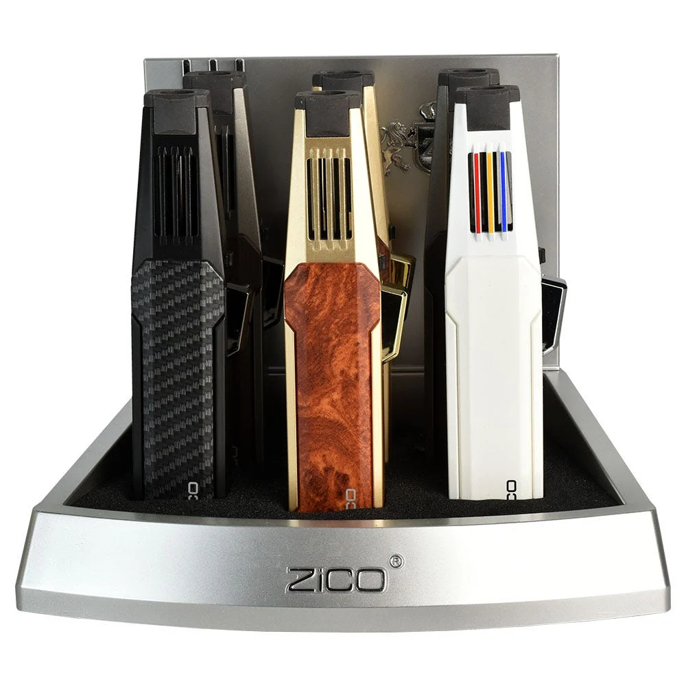 Zico MT51 Pen Style Torch Lighter | 6.5" | Assorted Colors | 6ct Display - New