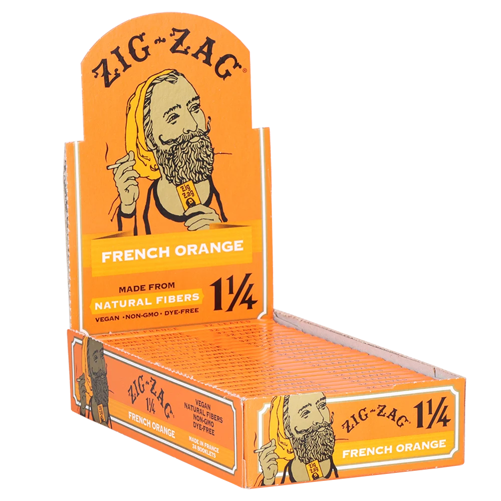 Zig Zag Rolling Papers | 1 1/4 | 24pk Display - New